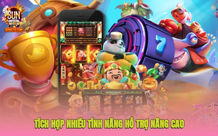Super Ace - Nổ Hũ Đỉnh Cao, Săn Jackpot Khủng Tại Sun52 4 Tích hợp nhiều tính năng hỗ trợ nâng cao hiệu quả cá cược